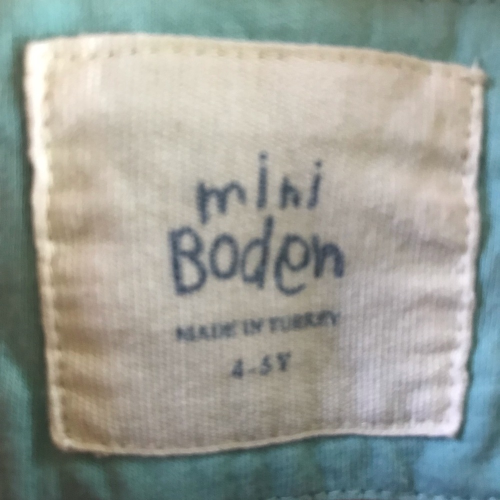 Mini Boden Girls Size 4-5Y Bird Hoodie - Picture 4 of 7